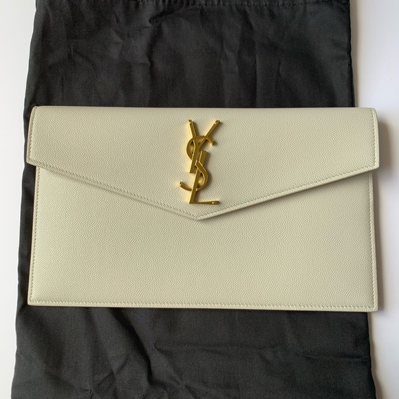 Saint Laurent Uptown Envelope Clutch - Picture 8 of 16